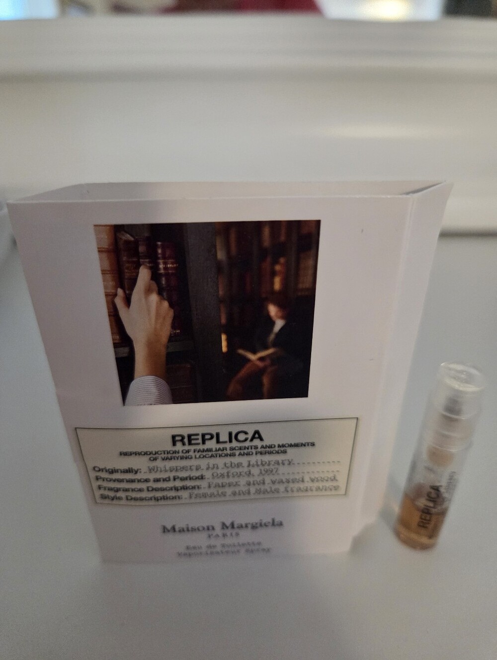 Replica Whispers In The Library Sample Used